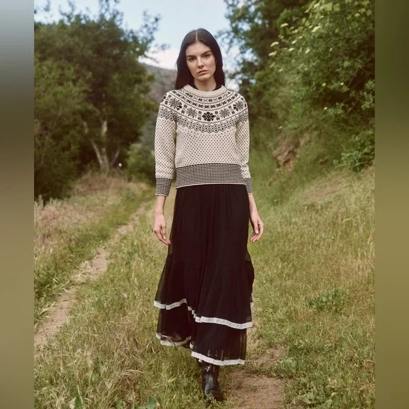 NWT The Great The Slope Crew Sweater